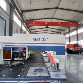 Durable CNC Hydraulic Sheet Metal Punch Press Machine One Year Warranty