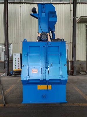 Kleine Raupen-Strahlenen-Maschine mit automatischem Be- und Entladung
